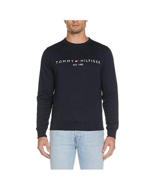 FELPA IN TESSUTO FLEX CON LOGO Tommy Hilfiger | MW0MW11596DW5.DW5